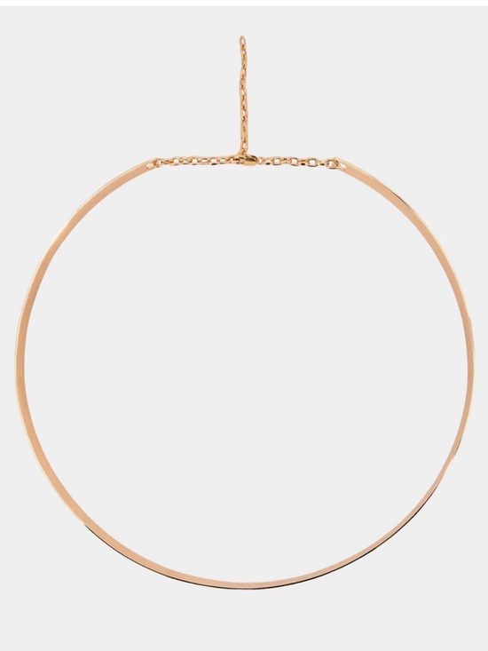 Gold Tone Minimal Metal belt main image 9